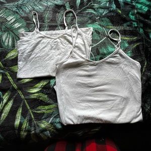 PacSun White Cami Two Pack